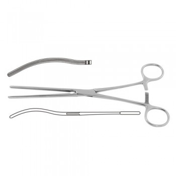 Kocher Atrauma Intestinal Clamp Curved Stainless Steel, 22 cm - 8 3/4" 